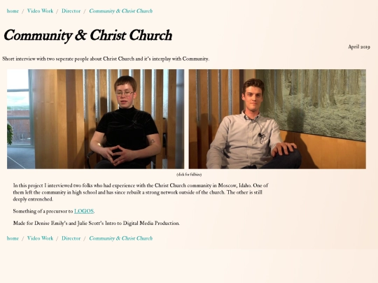 Video Work/Director/ccc screenshot