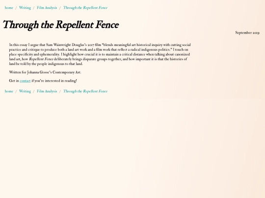Writing/Film Analysis/repellentfence screenshot