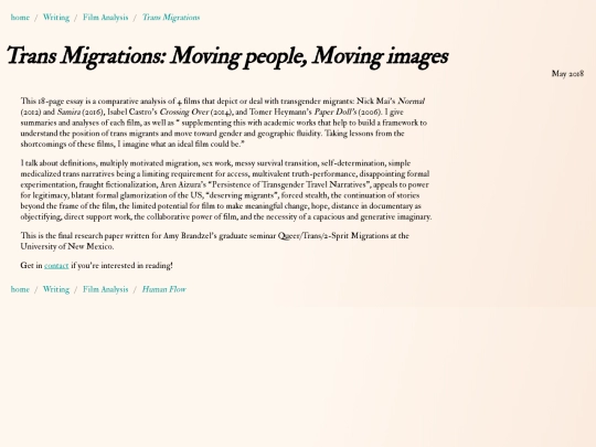 Writing/Film Analysis/transmigrations screenshot