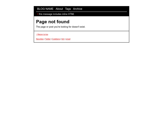 blog2/not_found screenshot