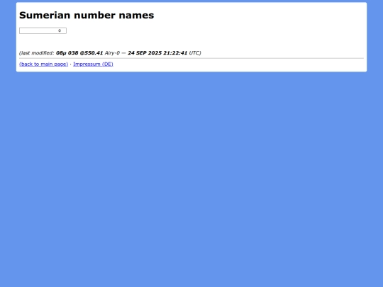 sumer-numbers screenshot