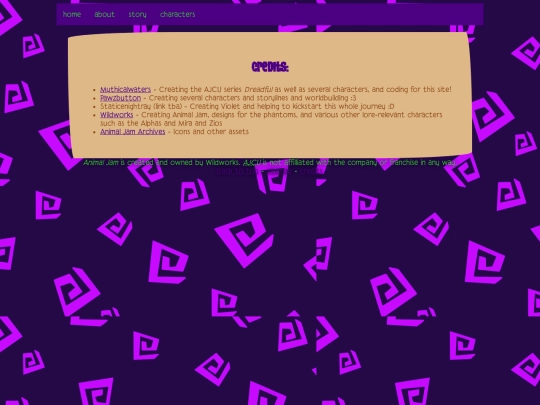 credits screenshot