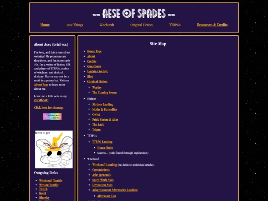 sitemap screenshot