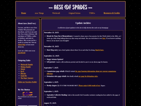 update-archive screenshot