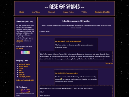 witchcraft/asks-sp screenshot