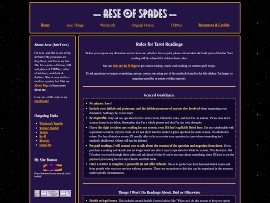 witchcraft/divinationrules screenshot
