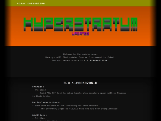 hyperstratum_updates screenshot
