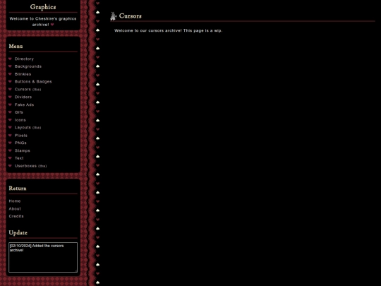 graphics archive/cursors screenshot