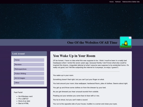 fiction/yourroom screenshot