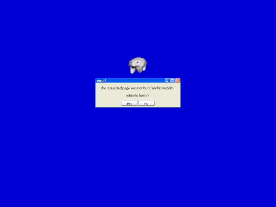 not_found screenshot
