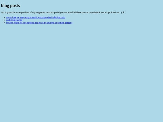 blogposts screenshot