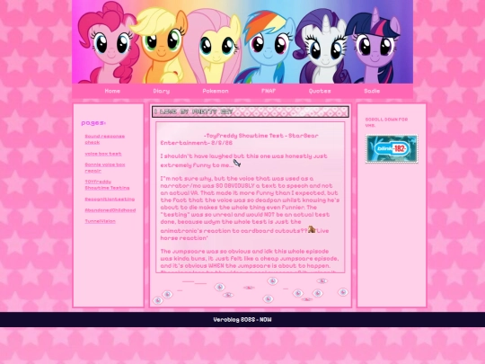 fnafentries/ToyFreddyShowtimeTest screenshot