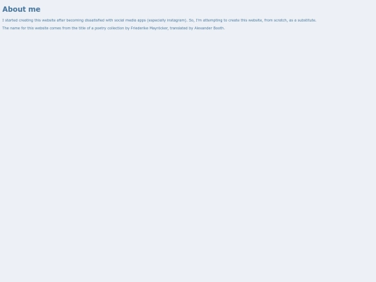 about-me screenshot