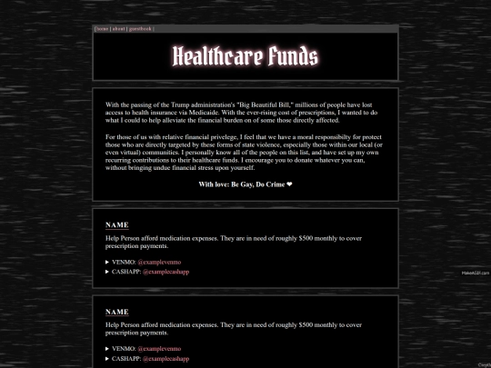 healthcare-funds screenshot