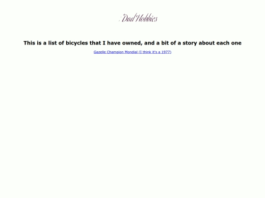 BikeProjects screenshot