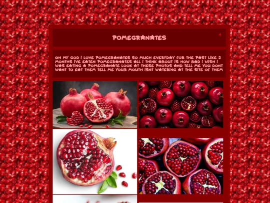 pomegranate screenshot