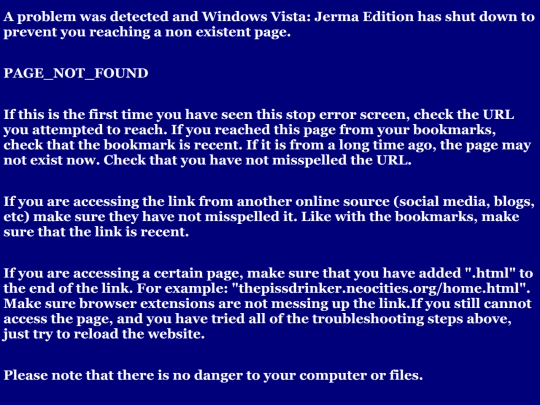not_found screenshot
