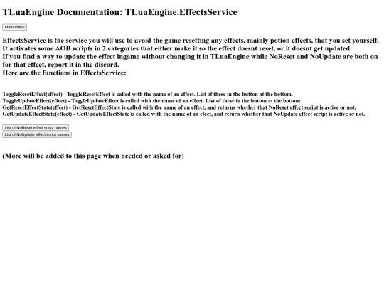 TLuaEngine/EffectsService screenshot
