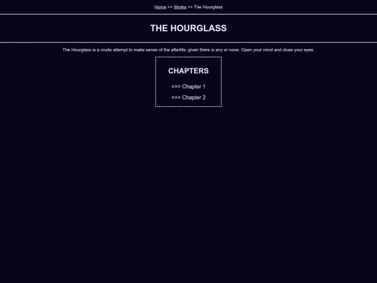 works/the-hourglass screenshot