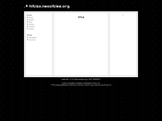 Templates/template screenshot
