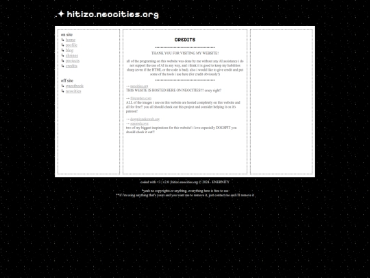 credits screenshot
