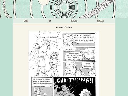 comics/cursedrelics screenshot