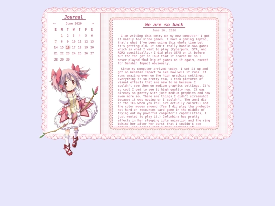 journal screenshot