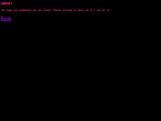 not_found screenshot