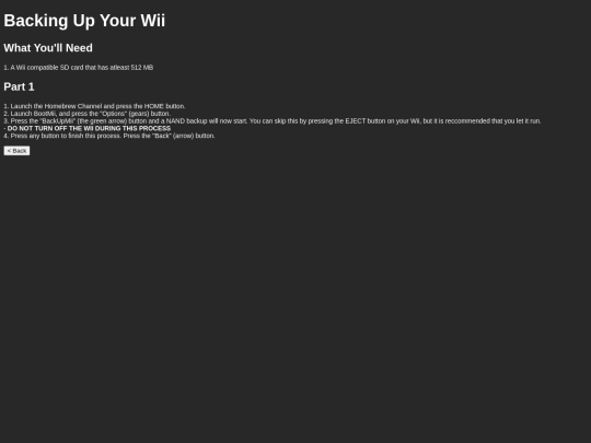 wii/backup screenshot