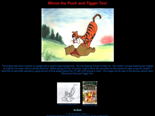 portfolio/pooh screenshot