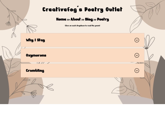 poems screenshot