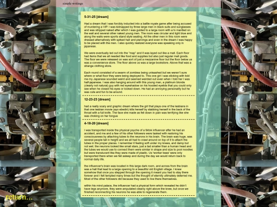 notes screenshot