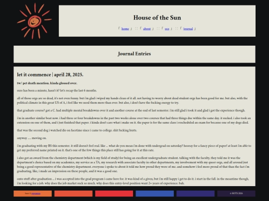 journal screenshot