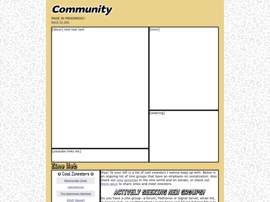 community screenshot