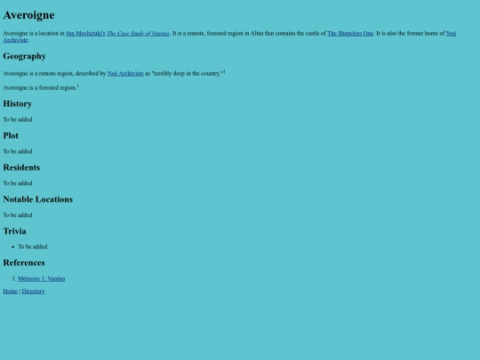 averoigne screenshot