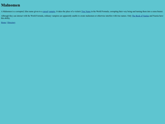 malnomen screenshot