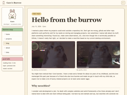 blog/hello-burrow screenshot