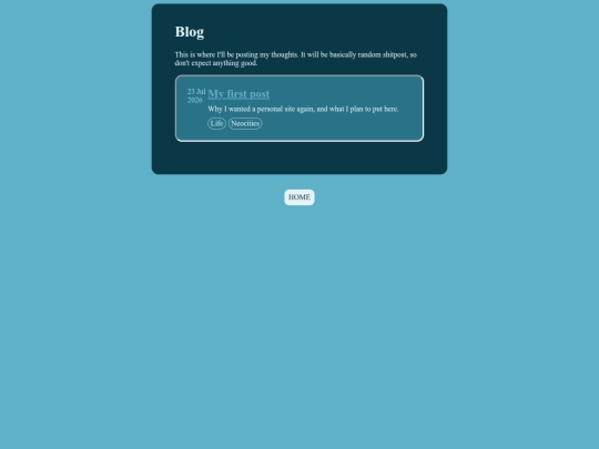 blog screenshot