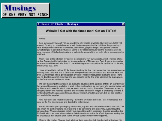 Writing/whywebsite screenshot