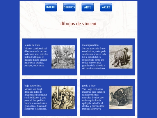 van gogh/dibujos screenshot
