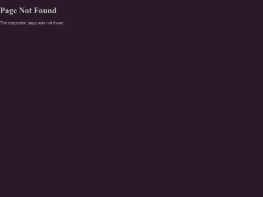 not_found screenshot