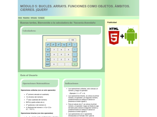 mod5_Calculadora screenshot