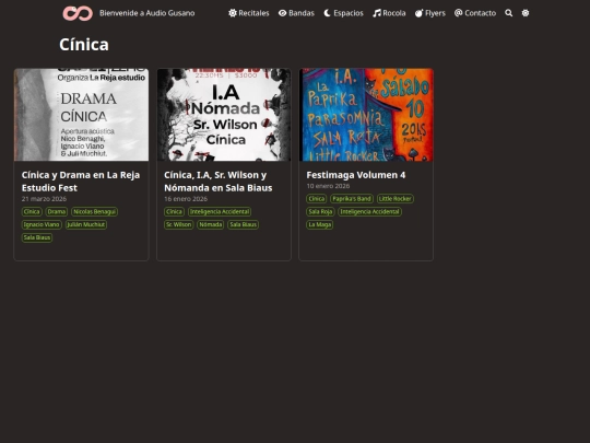 bandas/cinica screenshot