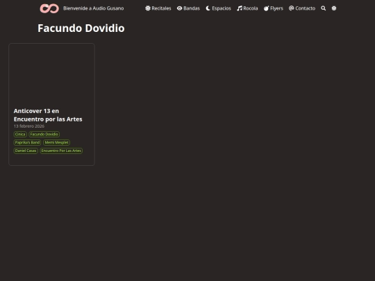 bandas/facundo-dovidio screenshot
