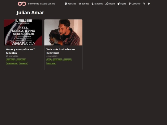 bandas/julian-amar screenshot