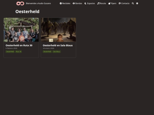 bandas/oesterheld/page/1 screenshot
