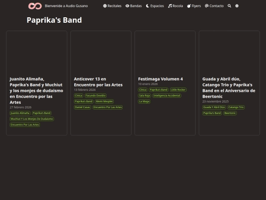 bandas/paprikas-band screenshot
