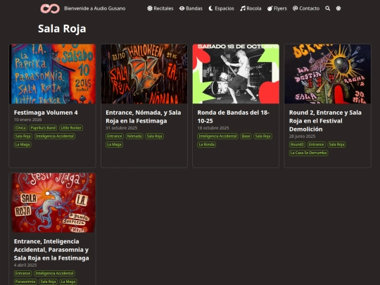 bandas/sala-roja screenshot