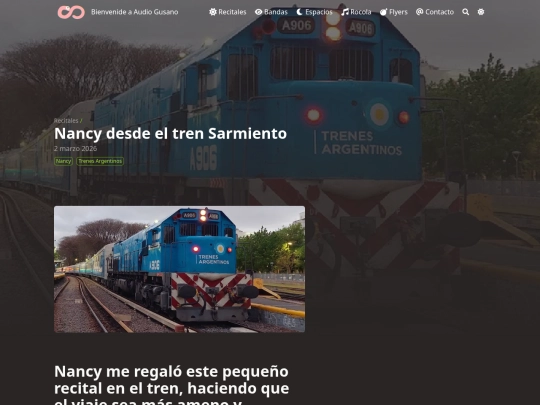 recitales/tren/nancy screenshot