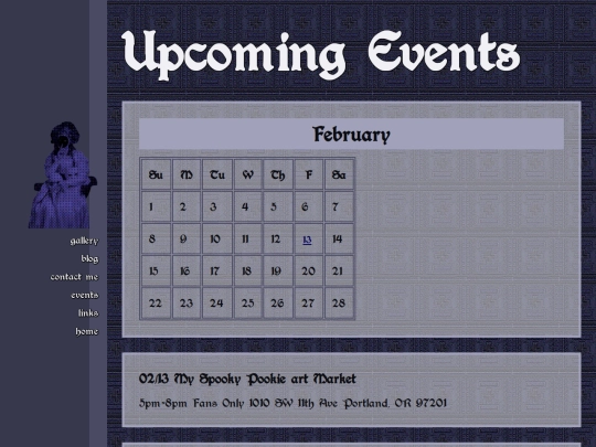 events screenshot